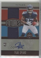 2023 Panini Legacy Futures Silver /249 Tyjae Spears #FDA-26 Dual Patch Auto 5i2