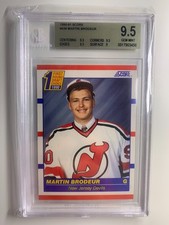1990-91 Score Canadian Martin Brodeur Rookie #439 BGS 9.5 Gem Mint