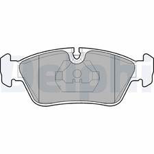 DELPHI LP710 Kit de plaquettes de frein, frein à disque pour BMW