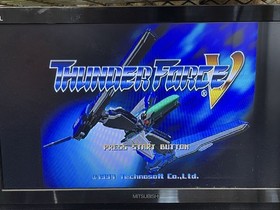 2x150 SS Sega Saturn Thunder Force V Special Pack with obi and , software, SEGA