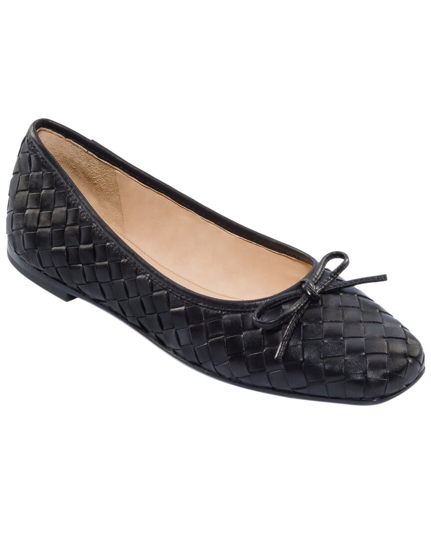 Бернардо Гвинн, плетеная кожаная женская обувь на плоской подошве 8