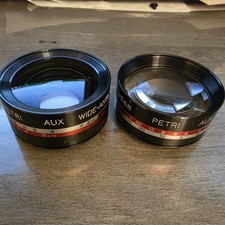 Petri AUX Wide-Angle and Telephoto Lens for 1:28 45mm 7s