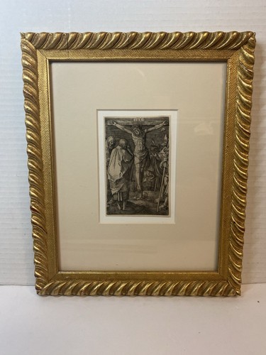 Lucas Van Leyden (1494-1533) Engraving Print Of The Crucifixion 1521 - Picture 1 of 13