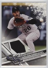 2017 Topps Holiday Wal-Mart Exclusive Relics Nolan Arenado #R-NA ms9