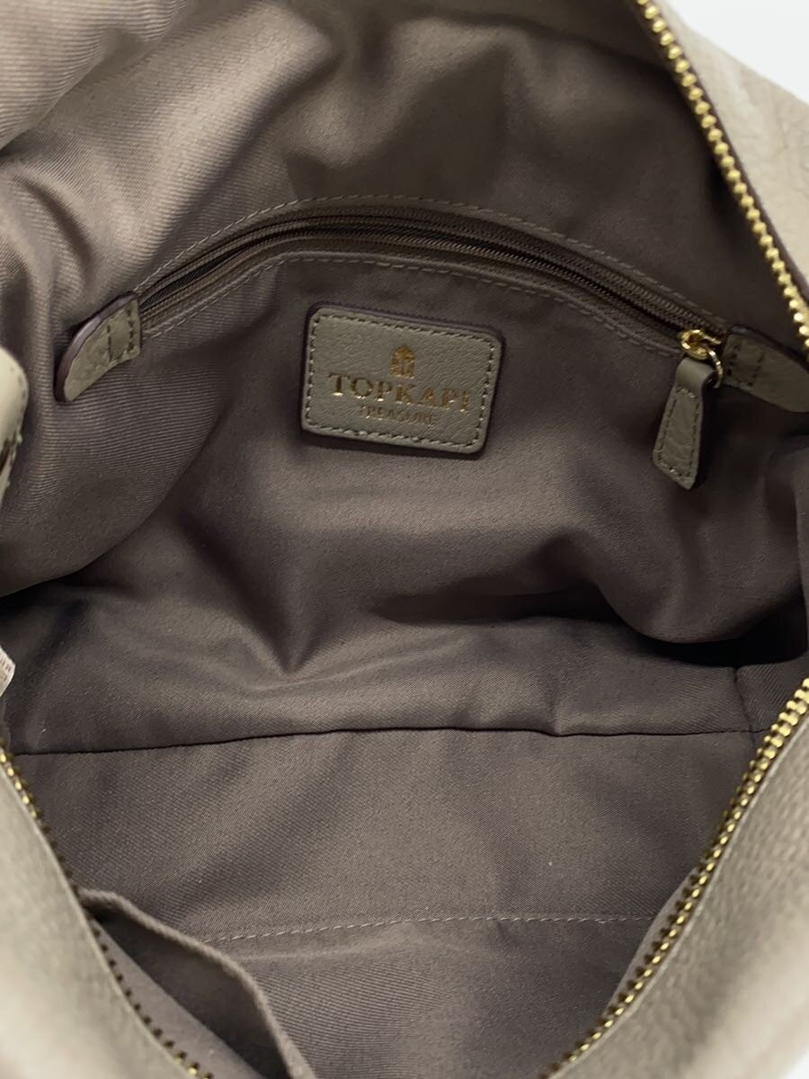 TREASURE TOPKAPI Shoulder Bag Gray Solid - image 6