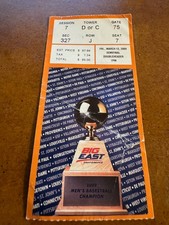 2009 Big East Tournament Semifinals Basketball Ticket Louisville Cardinals