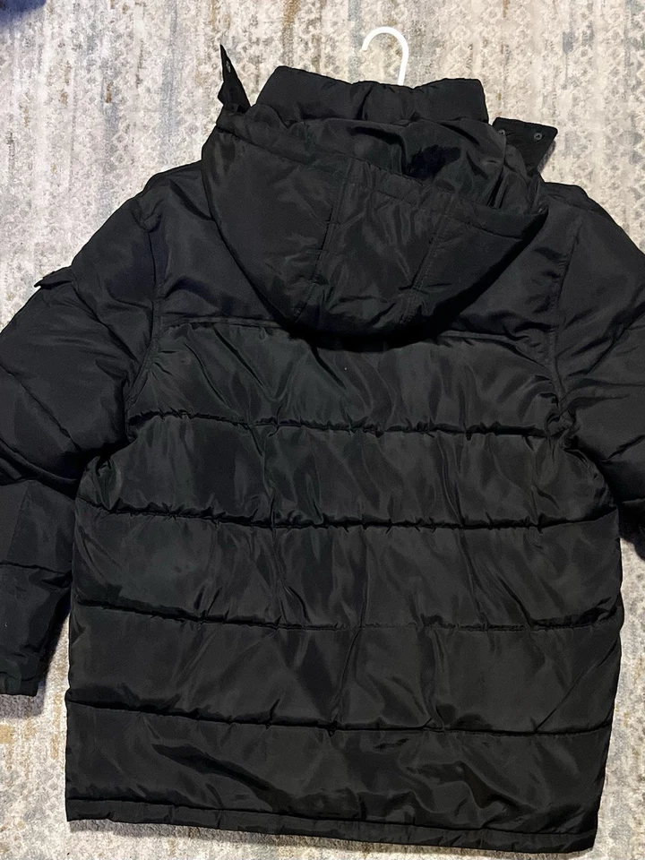 Chaqueta acolchada negra para hombre RocaWear talla 2XL Foto 4 de 4