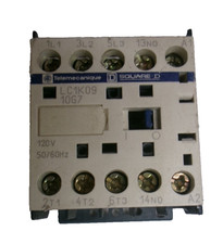 USEDSchneider Electric Telemecanique LC1K0910G7 Contactor, SQUARE D-20A, 600V