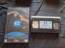 E.T. THE EXTRA-TERRESTRIAL Vintage VHS Tape Big Box
