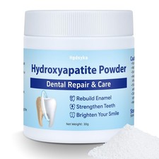 Microcrystalline Hydroxyapatite Tooth Powder, MCHA Powder 1 Ounce Pack of 1 