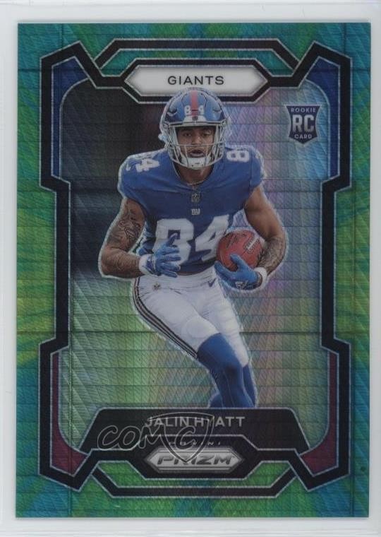 2023 Panini Prizm Rookies Hyper Prizm 44/175 Jalin Hyatt #378 3hd