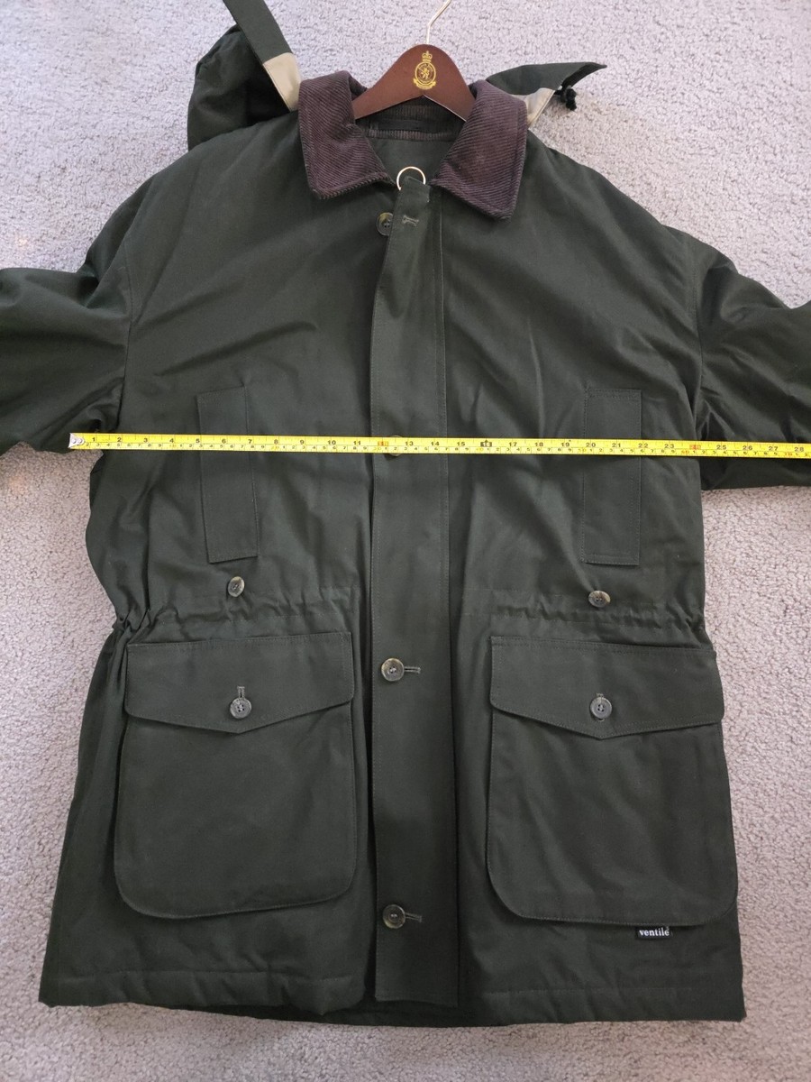 Barbour Arctic Endurance Ventile Cotton Padded Jacket Vintage