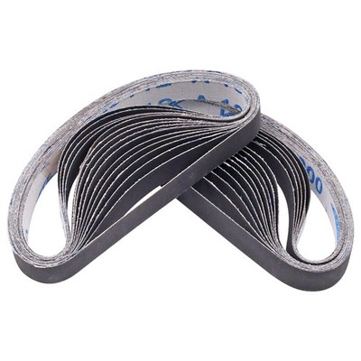 30 PCS 1/2 x 12 Inch 1000 Fine Grit Knife Sharpener Sanding Belt Fits WSKTS