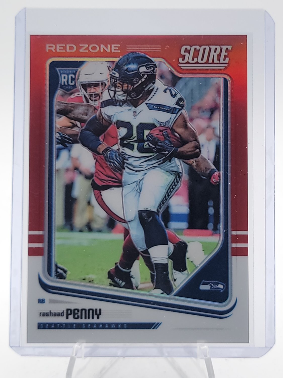 Rashaad Penny Panini Honors Score Update Rookies #456 Red Zone