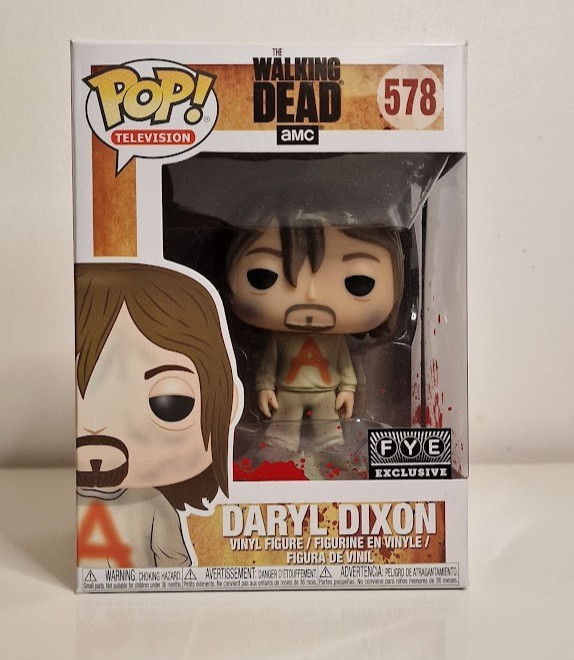 Funko Pop! Daryl Dixon #578 - The Walking Dead - FYE Exclusive - Protector Inc