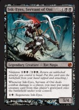 1 x Ink-Eyes, Servant of Oni - Foil - From the Vault: Twenty - Light Play - MTG
