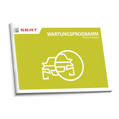 Seat Serviceheft Wartungsheft Inspektionsheft auf Deutsch