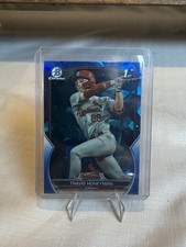 Travis Honeyman 2023 1st Bowman Chrome Sapphire Edition - #BDC-95 (RC) Cardinals