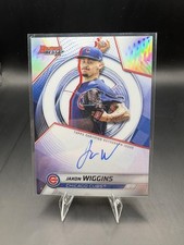 2025 Bowman's Best #B25-JWI Jaxon Wiggins Best of 2025 Autographs Refractors