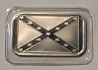 Vintage Confederate Flag 1 Oz .999 Fine Silver Bar Sealed