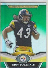Troy Polamalu 2011 Topps Platinum Green #3