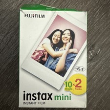 Fujifilm Instax Mini Instant Film, 2-Pack, 20 Sheets