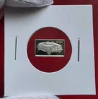 Vintage 1950 Rover Car - 1.6 Gram .925 Sterling Silver Mini Bar Proof Ingot Coin