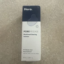 Hero Cosmetics Pore Release Blackhead Clearing Solution - Exfoliating 3.38 fl oz