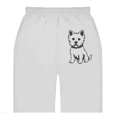 'Westie Dog' Adult Sweatpants / Joggers (JO055596)