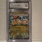 Dragonite ex 159/197 SV03: Obsidian Flames Double Rare Holo CGC 10