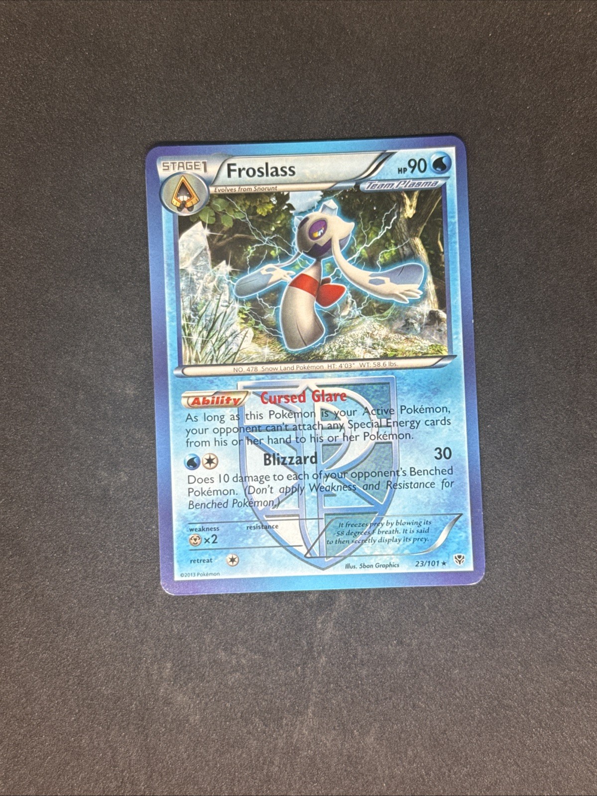 LP Froslass 23/101 Plasma Blast Regular