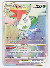 Shaymin VSTAR Rainbow Rare Brilliant Stars 173/172 Holo Near Mint on eBay