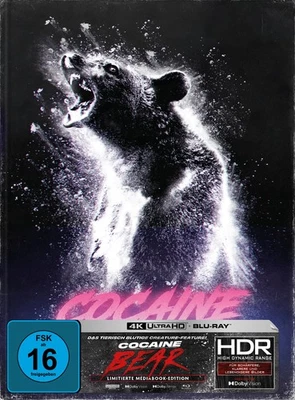 Cocaine Bear | Mediabook B 4K  UHD Blu-ray  *NEU*OVP* - Bild 1 von 4