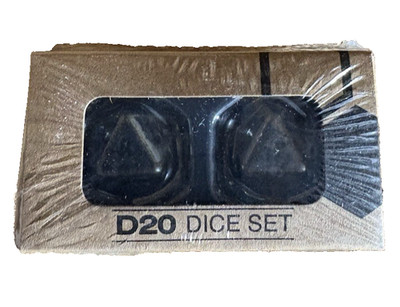 Ultra Pro D20 Antique Heavy Metal Dice Set of two 2 Bronze
