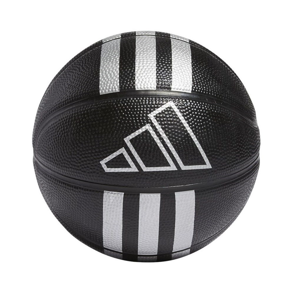 Баскетбольный мяч Adidas с резинкой в 3 полосы Mini HM4972 Schwarz 7090₽