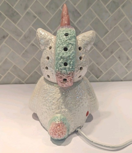 Scentsy Warmer Stella the Unicorn Wax Warmer Retired Rare Plug-in Home Decor - Picture 3 of 9