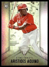 2020 Panini Chronicles Titanium Aristides Aquino Rookie Cincinnati Reds #10