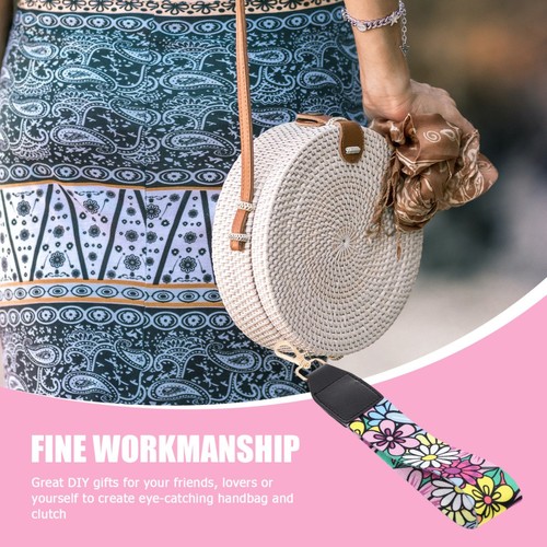 Blumenkupplung Handtaschen-Ersatzarmband Kleine Taschenhandschlaufe - 第 8/12 張圖片