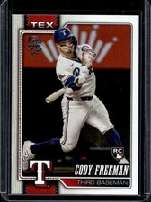 2026 Topps Cody Freeman RC Rookie #224 Rangers