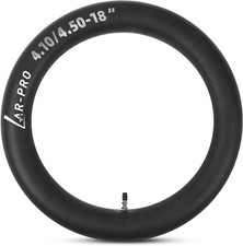 4.10/4.50-18" Heavy Duty Dirt Bike Inner Tube with TR4 Straight Valve for 110/10