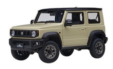 AUTOart 1/18 Suzuki Jimny Sierra JB74 Ivory Metallic/Black Roof Finished Product