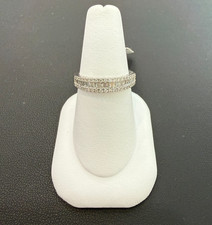 0.50ctw Baguette Diamond Womens Wedding Band 10k White Gold