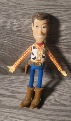 Thinkway Toys Disney Toy Story Knock-Down Woody Figure Collapsible Pixar