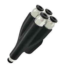 4-in-1 PTFE Adapter AMS Tubing Connectors for Bambu Lab... 