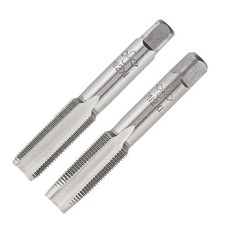 M12 X 1.0 Metric Hand Tap Right Hand M12 X 1.0mm Threading Hand Tap 1Pair