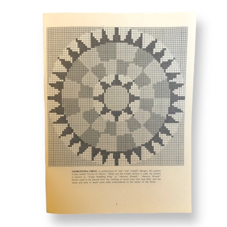 Patchwork Quilt Designs for Needlepoint by Frank Fontana 1976 Paperback - Image 4 of 4