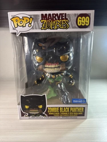Funko Pop! Vinyl  10 in: Marvel - Zombie Black Panther (Jumbo) - Walmart #699