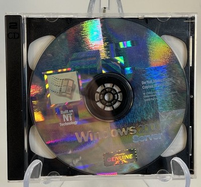 Windows 2000 Server Disks X05-01600 with License Key