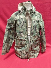 US Navy NWU Type III AOR2 Gore-Tex Parka Jacket Size Medium Regular