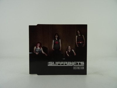 THE SUFFRAJETS DISTINCTION (C17) 3 Track CD Single including Picture Sleeve POOL